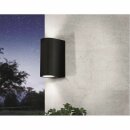 Eglo LED Calvillo IP44 Außenlampe anthrazit Up&Down 2 x 3W GU10  480lm warmweiß 3000K