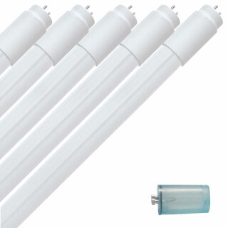 5 x Müller-Licht LED Leuchtmittel T8 Röhre 18W G13 220-240V 1800lm 120cm 865 Tageslicht 6500K
