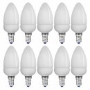 10 x Müller-Licht ESL Energiesparlampe Kerze 7W = 31W E14...