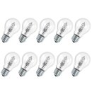 10 x OSRAM Halogen Eco Glühbirne 30W = 40W 230V E27 Classic A 64542