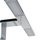 Ranex LED Spiegelleuchte Wandleuchte Badleuchte Silber IP44 30cm 4,5W 290lm warmweiß 2700K