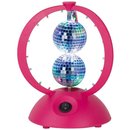 TIP LED Tischleuchte Party Double Ball 1,5W Pink/Multicolor