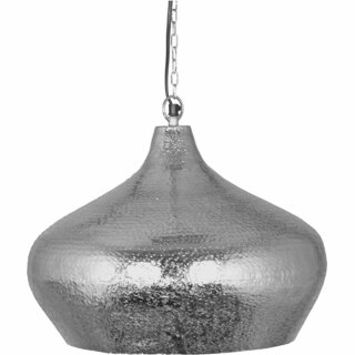 Ranex Pendelleuchte Hängeleuchte Malika Silber Ø35cm max. 1 x 60W E27 ohne Leuchtmittel