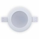 Smartwares LED Einbaustrahler Downlight IP20 Weiß 7W RGBW warmweiß 3000K mit Fernbedienung