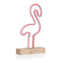 Smartwares LED Tischleuchte Neon Flex Flamingo 3W rosa...