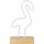 Smartwares LED Tischleuchte Neon Flex Flamingo 3W rosa USB Kabel & Netzteil Retro Design