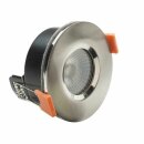 Smartwares LED Einbaustrahler Downlight Feuerschutz Edelstahl gebürstet IP65 3,8W 320lm warmweiß 3000K 40°