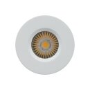 Smartwares LED Einbaustrahler Downlight Feuerschutz Weiß IP65 3,8W 320lm warmweiß 3000K 40°