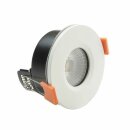 Smartwares LED Einbaustrahler Downlight Feuerschutz Weiß IP65 3,8W 320lm warmweiß 3000K 40°