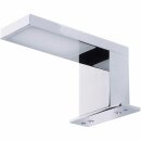 Ranex LED Spiegelleuchte Badleuchte Jesolo Silber IP44 4,4W 270lm warmweiß 2700K