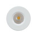 Smartwares LED Einbaustrahler Downlight Feuerschutz Weiß IP65 4,7W 320lm warmweiß 3000K 40°