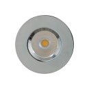 Smartwares LED Einbaustrahler Downlight Feuerschutz Chrom...