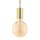Smartwares Pendelleuchte Textilkabel gold IP20 max. 60W E27 ohne Leuchtmittel