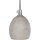 Smartwares Pendelleuchte Textilkabel grau Beton Oval max. 60W E27 ohne Leuchtmittel