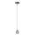 Smartwares Pendelleuchte Textilkabel grau Beton Oval max. 60W E27 ohne Leuchtmittel