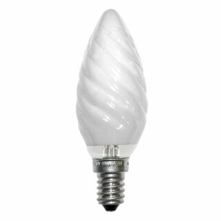 Bellight Glühbirne Kerze 40W E14 opal gedreht Glühlampe 40 Watt Glühbirnen warmweiß dimmbar