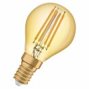 Osram LED Filament Vintage 1906 Tropfen 4,5W = 36W E14 klar gold extra warmweiß 2500K