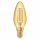 Osram LED Filament Vintage 1906 Kerze 4,5W = 36W E14 klar gold extra warmweiß 2500K