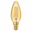4 x Osram LED Filament Vintage 1906 Kerze 4,5W = 36W E14...
