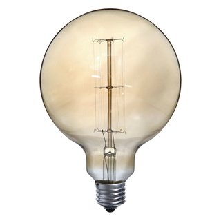 Sylvania Globe Glühbirne Vintage 60W E27 G125 125mm Globelampe 60 Watt Glühlampe warmweiß dimmbar