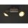 Wofi LED Deckenleuchte Vicenza gold braun 2-flammig 4 x 3,6W 900lm warmweiß 3000K