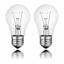 2 x Nice Price Glühbirne 25W E27 klar Glühlampe...