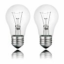 2 x Nice Price Glühbirne 25W E27 klar Glühlampe 25 Watt Glühbirnen Glühlampen warmweiß dimmbar