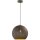 Wofi Pendlleuchte Avila rund Ø30cm gold braun max.60W E27 ohne Leuchtmittel