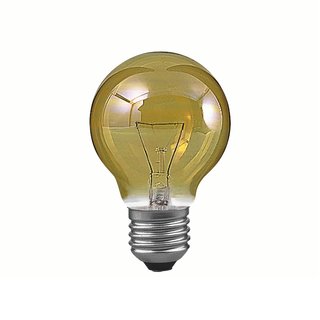 Paulmann Mini Globe G60 Glühbirne 60W E27 Gold gelüstert Goldlicht 2300K extra warmweiß