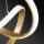 Wofi LED Deckenleuchte Pendelleuchte Indigo gold 44W 4400lm warmweiß 3000K dimmbar
