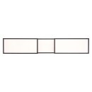 Brilliant LED Deckenleuchte Deckenaufbau Paneel Bility Panel 36W schwarz 3960lm warmweiß easyDim Lichtschalter dimmbar