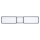 Brilliant LED Deckenleuchte Deckenaufbau Paneel Bility Panel 36W schwarz 3960lm warmweiß easyDim Lichtschalter dimmbar