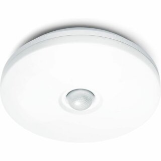 Steinel Außenleuchte Deckenleuchte DL 850 S Weiß rund IP44 2 x 9W 2G7 600lm Kompaktleuchtstofflampe