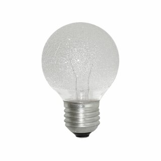Paulmann Mini Globe G60 Glühbirne 60W E27 Eiskristall klar 2700K warmweiß
