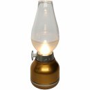 LightMe LED Akku-Tischleuchte Gold 0,4W 30lm...