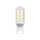 Sylvania LED Leuchtmittel Stiftsockel 2,1W = 21W G9 klar 200lm warmweiß 2700K 300°
