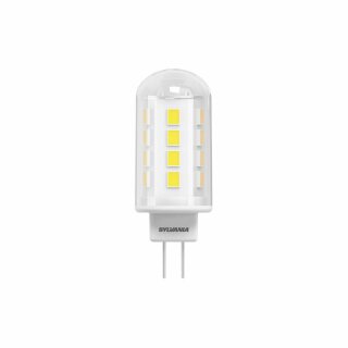 Sylvania LED Leuchtmittel Stiftsockel 2,2W = 21W G4 klar 200lm warmweiß 2700K 300°