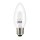 Sylvania Halogen Leuchtmittel Classic Kerze 18W = 24W E27 klar 205lm warmweiß 2800K Ra100 dimmbar