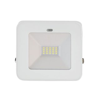 Müller-Licht LED Fluter Außenstrahler Weiß IP65 20W 1500lm Tageslicht 6500K kaltweiß Sensor Bewegungsmelder