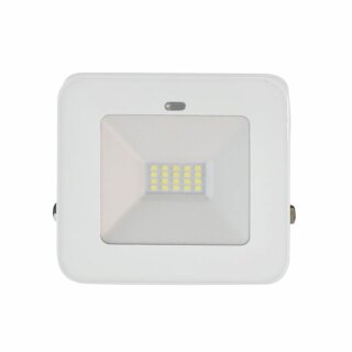 Müller-Licht LED Fluter Außenstrahler Weiß IP65 20W 1500lm Tageslicht 6500K kaltweiß Sensor Bewegungsmelder