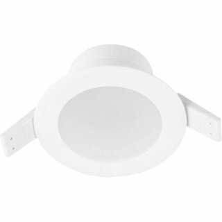 LightMe LED Einbauleuchte Varilux Weiß rund 7W 470lm warmweiß 3000K RGBW warm & bunt dimmbar inkl. Fernbedienung