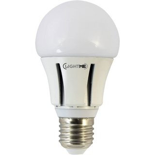 LightMe LED Leuchtmittel Birnenform A60 10W = 60W E27 matt 810lm warmweiß 3000K