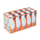 10 x OSRAM Glühlampe Glühbirne Kerze 40W 40 Watt E14 MATT Glühbirnen Glühlampen