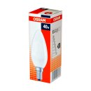 10 x OSRAM Glühlampe Glühbirne Kerze 40W 40 Watt E14 MATT Glühbirnen Glühlampen