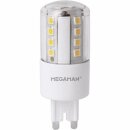 Megaman LED Leuchtmittel Stiftsockel 4,5W = 47W G9 klar...