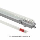 LED Feuchtraumleuchte Wannenleuchte 66cm IP65 für 1 x T8 LED Röhre G13 60cm