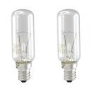 2 x Sylvania Glühlampe Röhrenform 40W E14 klar...
