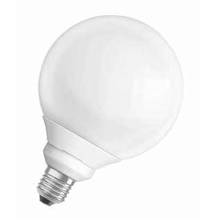 Neolux ESL Energiesparlampe Globe G120 20W = 84W E27 Opal 1120lm 8000h 827 warmweiß 2700K