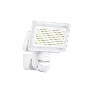 Steinel LED Außenstrahler Fluter XLED Home 1 Weiß IP44 14,8W 1020lm Neutralweiß 4000K Sensor