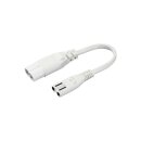 Sylvania LED Unterbauleuchte Pipe 30cm Weiß 4W 400lm Neutralweiß 4000K verlängerbar mit Schalter